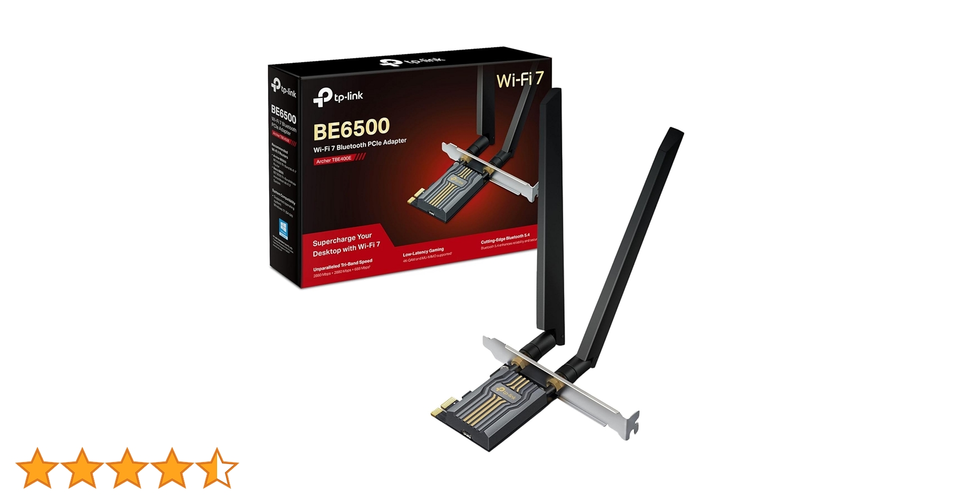 TP-Link Archer BE6500 Wi-Fi 7ルーター Archer TBE6500UH | BE6500 Wi-Fi 7 High Gain Wireless USB